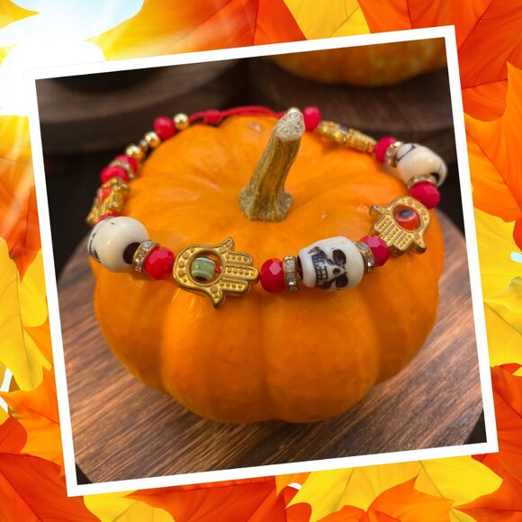 Hamsa Evil Eye Bracelet - Picture 1 of 3